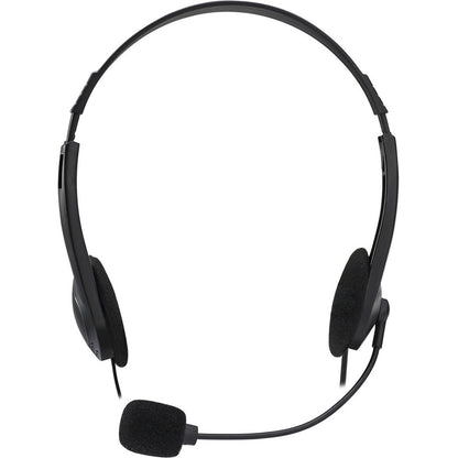 Front Image for Adesso Xtream H4 - 3.5mm Stereo Headset with Microphone - Noise Cancelling - Wired- 6 ft cable- Lightweight
