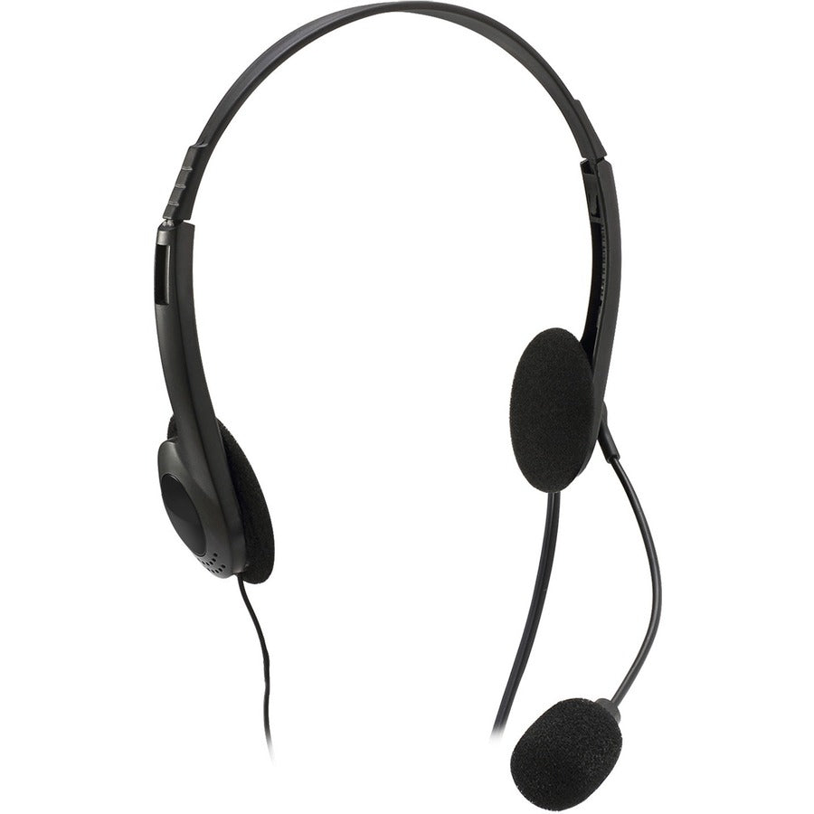 Right Image for Adesso Xtream H4 - 3.5mm Stereo Headset with Microphone - Noise Cancelling - Wired- 6 ft cable- Lightweight