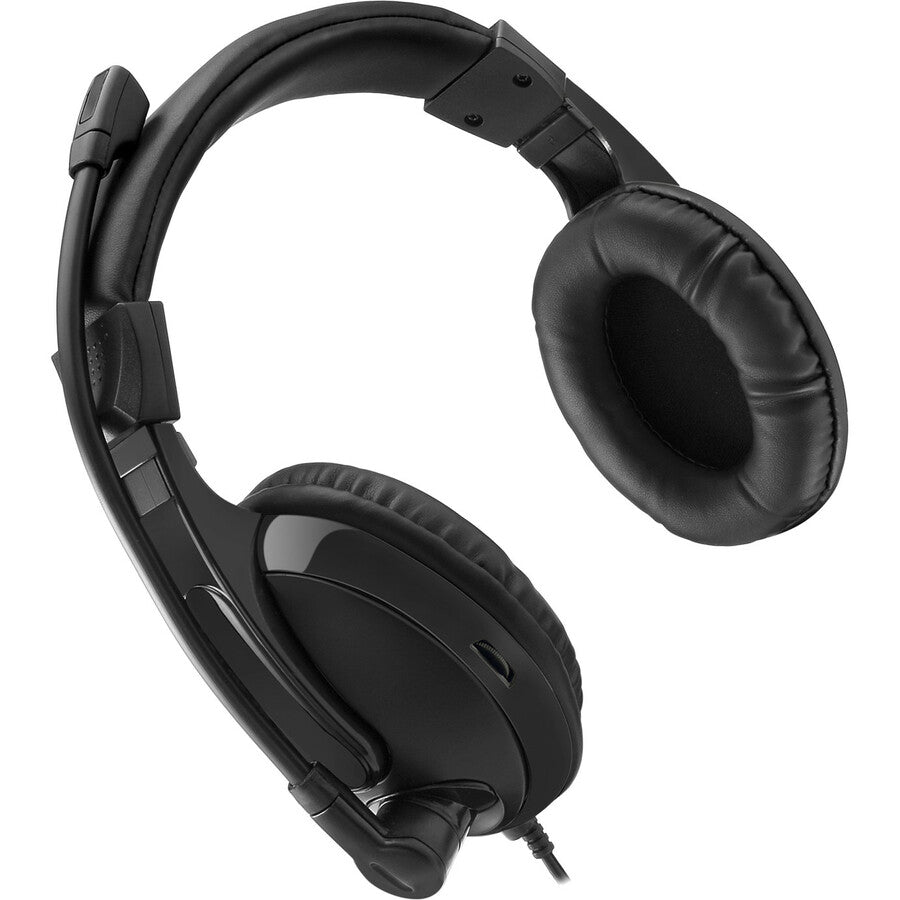 Alternate-Image1 Image for Adesso Xtream H5 - 3.5mm Stereo Headset with Microphone - Noise Cancelling - Wired- Lightweight