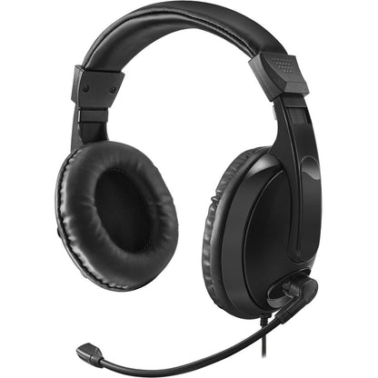 Right Image for Adesso Xtream H5 - 3.5mm Stereo Headset with Microphone - Noise Cancelling - Wired- Lightweight