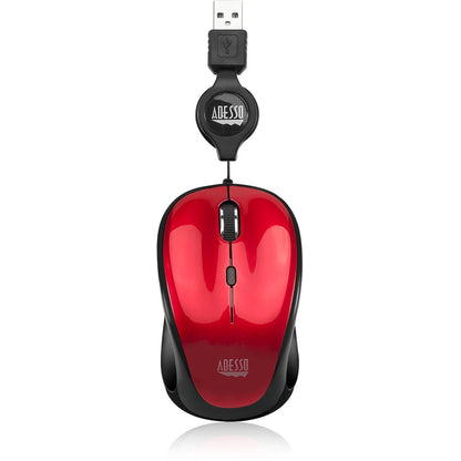 Main Image for Adesso iMouse S8R - USB Illuminated Retractable Mini Mouse
