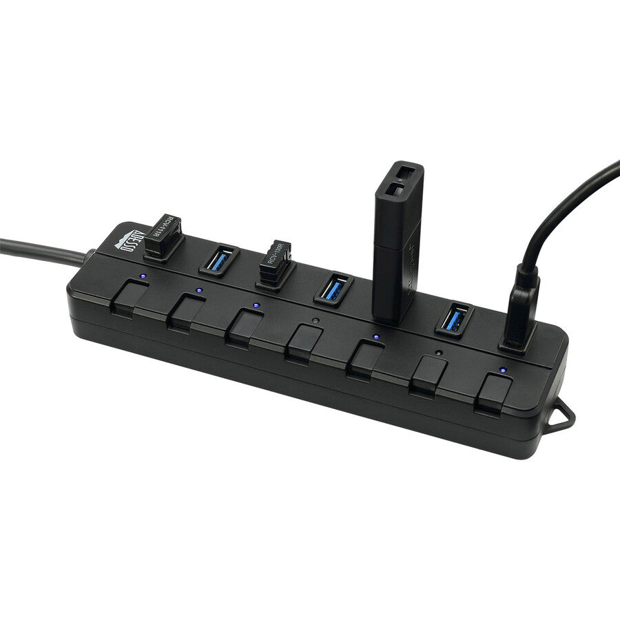 Alternate-Image6 Image for Adesso 7-ports USB 3.0 Hub with 5V2A Power Adaptor