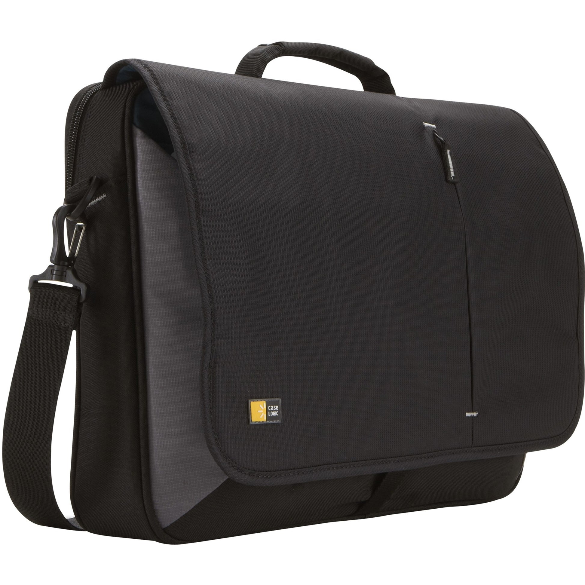 Main Image for Case Logic VNM-217 Carrying Case (Messenger) for 17" Notebook, Accessories, Mouse, iPod, Cell Phone, Pen - Black
