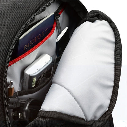 Alternate-Image6 Image for Case Logic DLBP-114 Carrying Case (Backpack) for 13" to 15" Apple Cell Phone, iPod, Accessories, Notebook, MacBook - Black