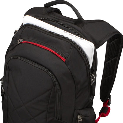 Alternate-Image4 Image for Case Logic DLBP-114 Carrying Case (Backpack) for 13" to 15" Apple Cell Phone, iPod, Accessories, Notebook, MacBook - Black