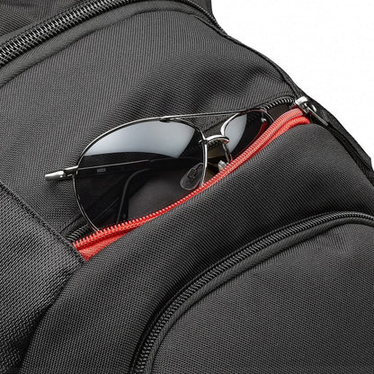 Alternate-Image1 Image for Case Logic DLBP-114 Carrying Case (Backpack) for 13" to 15" Apple Cell Phone, iPod, Accessories, Notebook, MacBook - Black
