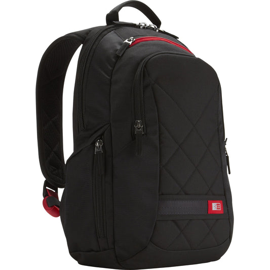 Main Image for Case Logic DLBP-114 Carrying Case (Backpack) for 13" to 15" Apple Cell Phone, iPod, Accessories, Notebook, MacBook - Black