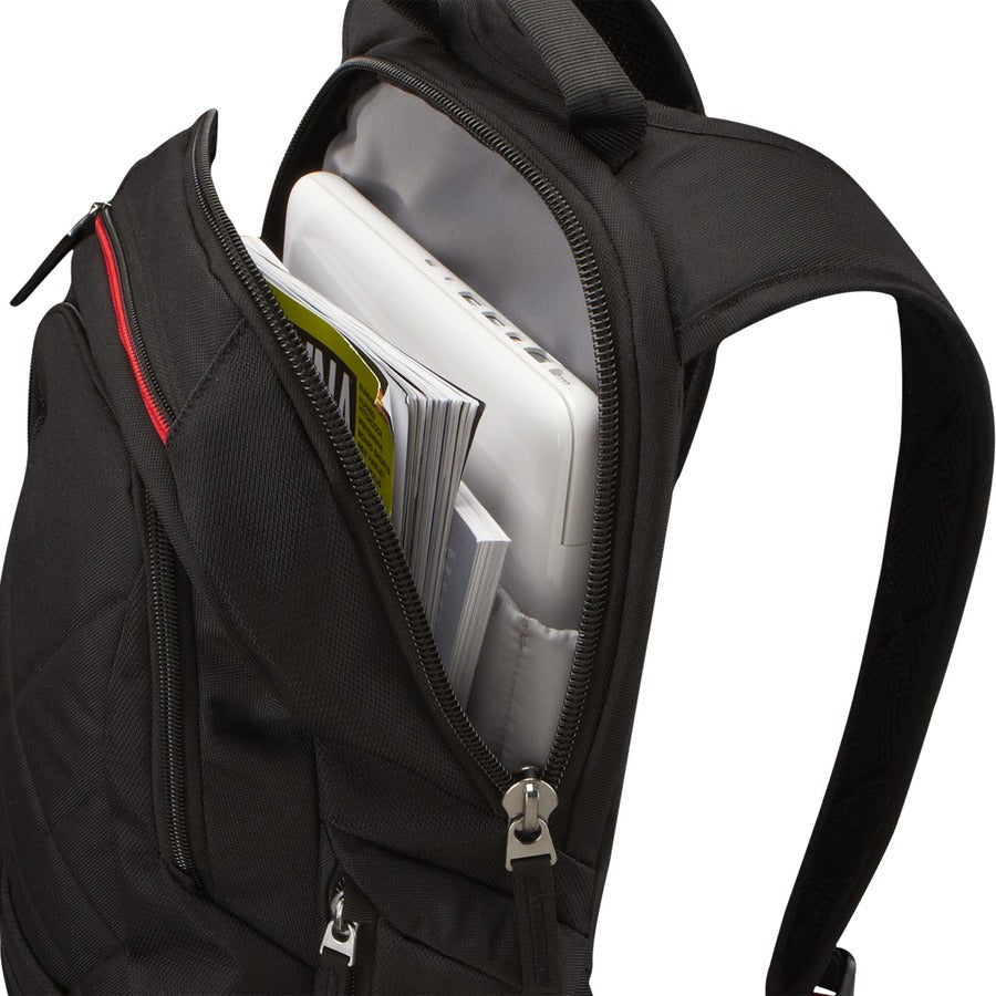 Alternate-Image5 Image for Case Logic DLBP-114 Carrying Case (Backpack) for 13" to 15" Apple Cell Phone, iPod, Accessories, Notebook, MacBook - Black