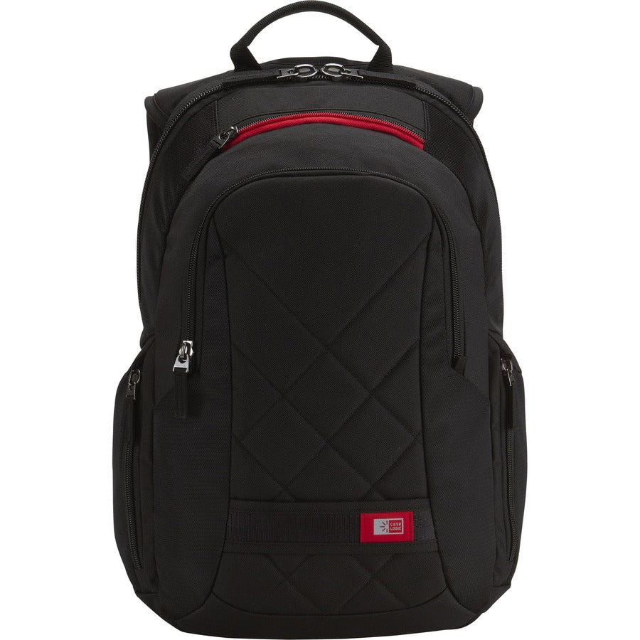 Front Image for Case Logic DLBP-114 Carrying Case (Backpack) for 13" to 15" Apple Cell Phone, iPod, Accessories, Notebook, MacBook - Black
