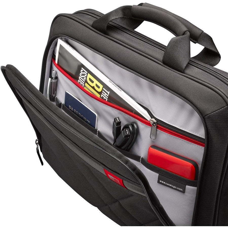 Alternate-Image5 Image for Case Logic DLC-115 Carrying Case for 10.1" to 15.6" Notebook - Black