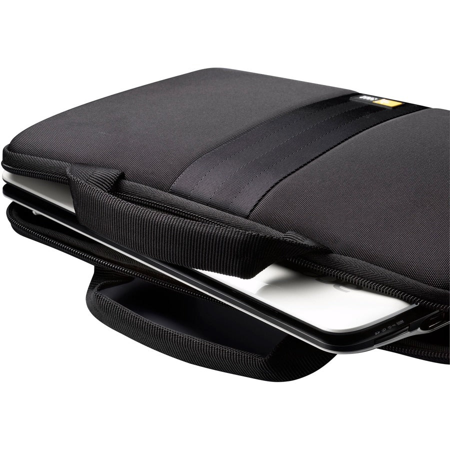 Alternate-Image1 Image for Case Logic QNS-111 Carrying Case (Sleeve) for 11" to 11.6" Apple, Google Chromebook, MacBook Air - Black
