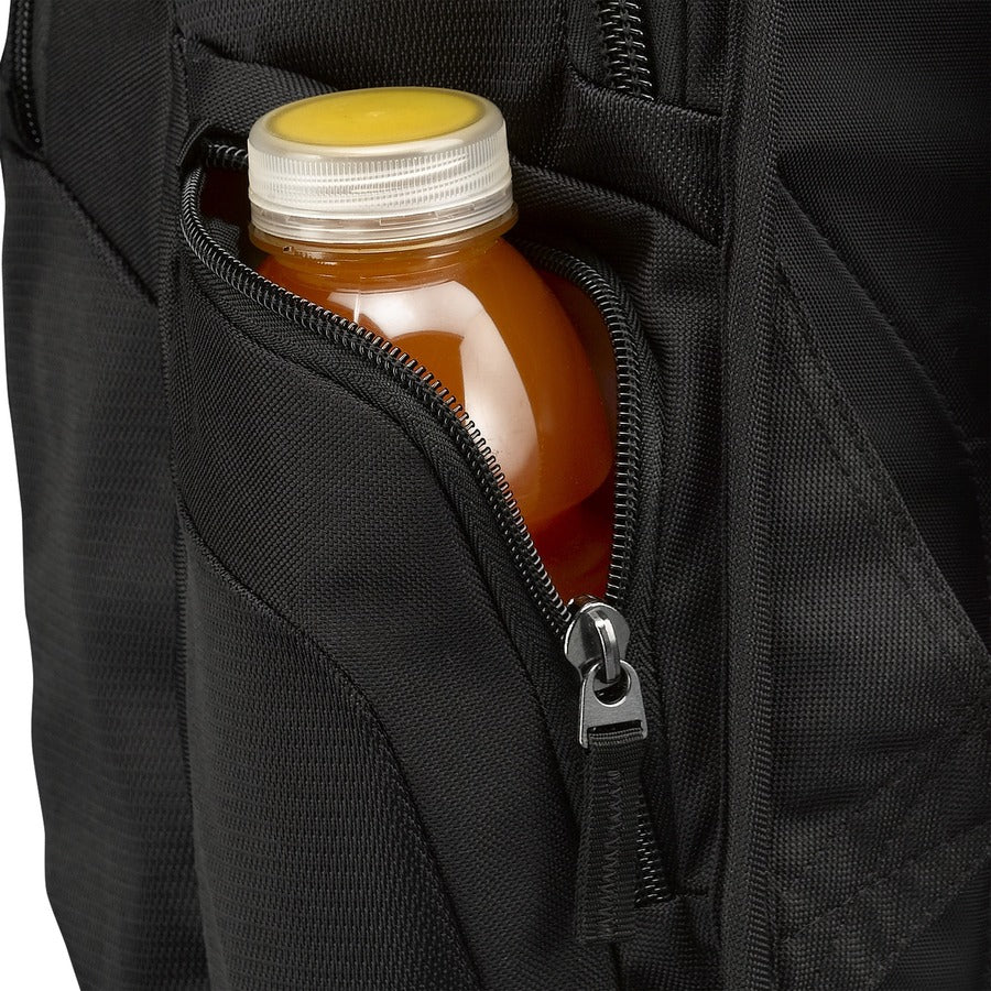 Alternate-Image4 Image for Case Logic DLBP-116 Carrying Case (Backpack) for 16" Apple Water Bottle, Notebook, Cell Phone, iPod, Accessories - Black
