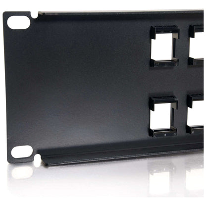 Alternate-Image3 Image for C2G 24-Port Blank Keystone/Multimedia Patch Panel