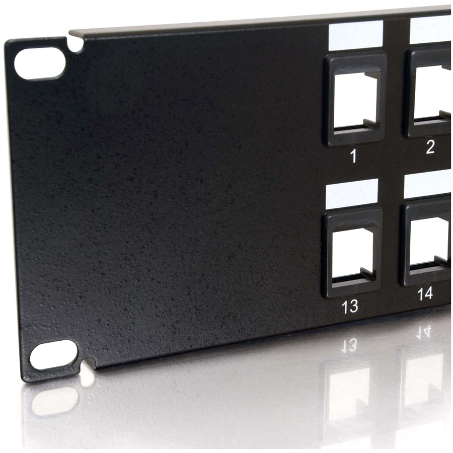 Alternate-Image4 Image for C2G 24-Port Blank Keystone/Multimedia Patch Panel