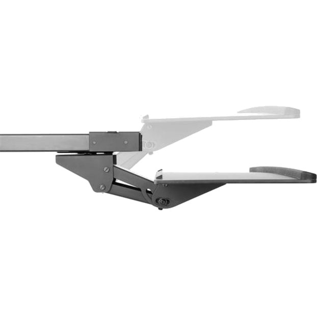 Front Image for StarTech.com Under Desk Keyboard Tray - Adjustable - Keyboard Drawer - Computer Keyboard Stand - Keyboard Shelf 26.4in W - Keyboard Shelf