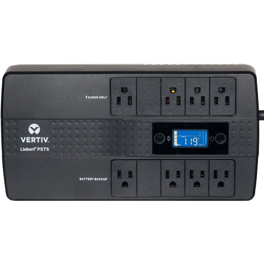 Front Image for Vertiv Liebert PST5 UPS - 660VA/400W 120V| Battery Backup & Surge Protection