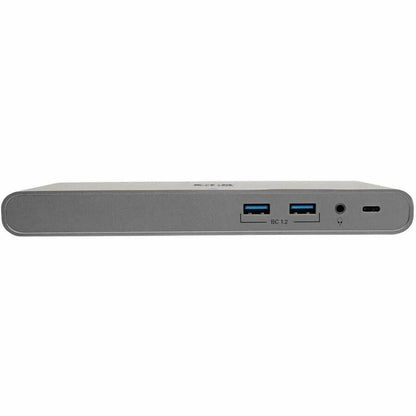 Alternate-Image7 Image for Eaton Tripp Lite Series USB-C Dock, Triple Display - 4K HDMI/DisplayPort, VGA, USB 3.x (5Gbps), USB-A/C Hub Ports, GbE, 100W PD Charging - Thunderbolt 3, Silver