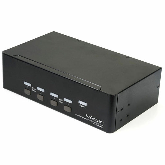Main Image for StarTech.com 4 Port Dual DisplayPort KVM Switch - DisplayPort 1.2 KVM - 4K 60Hz