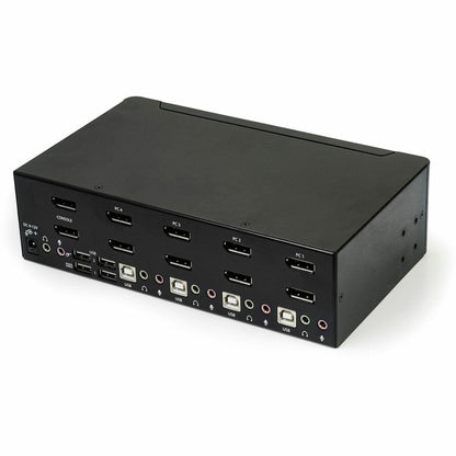 Alternate-Image1 Image for StarTech.com 4 Port Dual DisplayPort KVM Switch - DisplayPort 1.2 KVM - 4K 60Hz