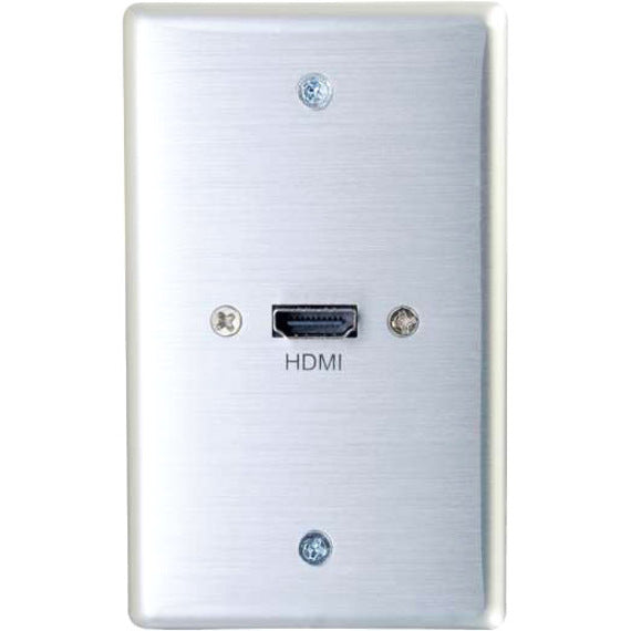 Alternate-Image1 Image for C2G HDMI Wall Plate - Single Gang