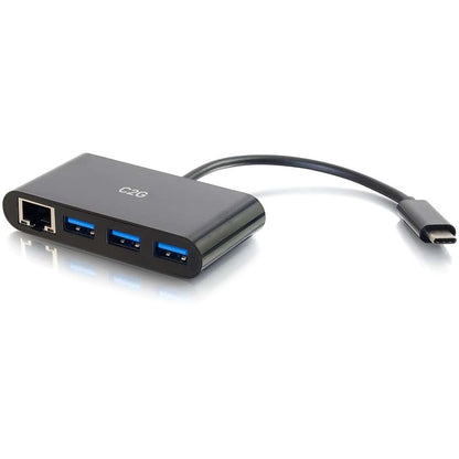 Main Image for C2G USB C Hub with Ethernet - 3-Port USB Hub