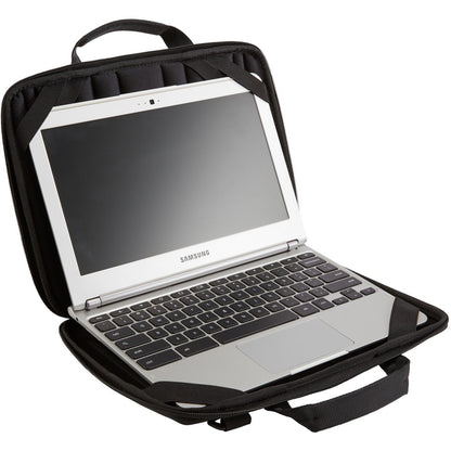 Alternate-Image1 Image for Case Logic QNS-311 Carrying Case (Attach&eacute;) for 13.3" Notebook, Accessories - Black