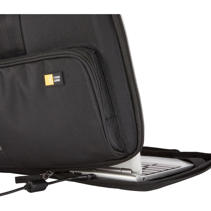 Alternate-Image4 Image for Case Logic QNS-311 Carrying Case (Attach&eacute;) for 13.3" Notebook, Accessories - Black