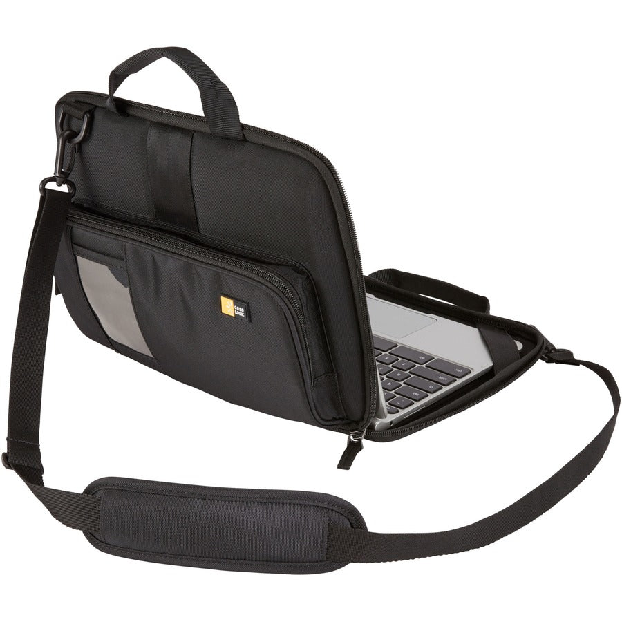 Alternate-Image5 Image for Case Logic QNS-311 Carrying Case (Attach&eacute;) for 13.3" Notebook, Accessories - Black