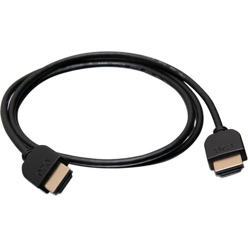 Alternate-Image4 Image for C2G 3ft 4K HDMI Cable - Ultra Flexible Cable with Low Profile Connectors