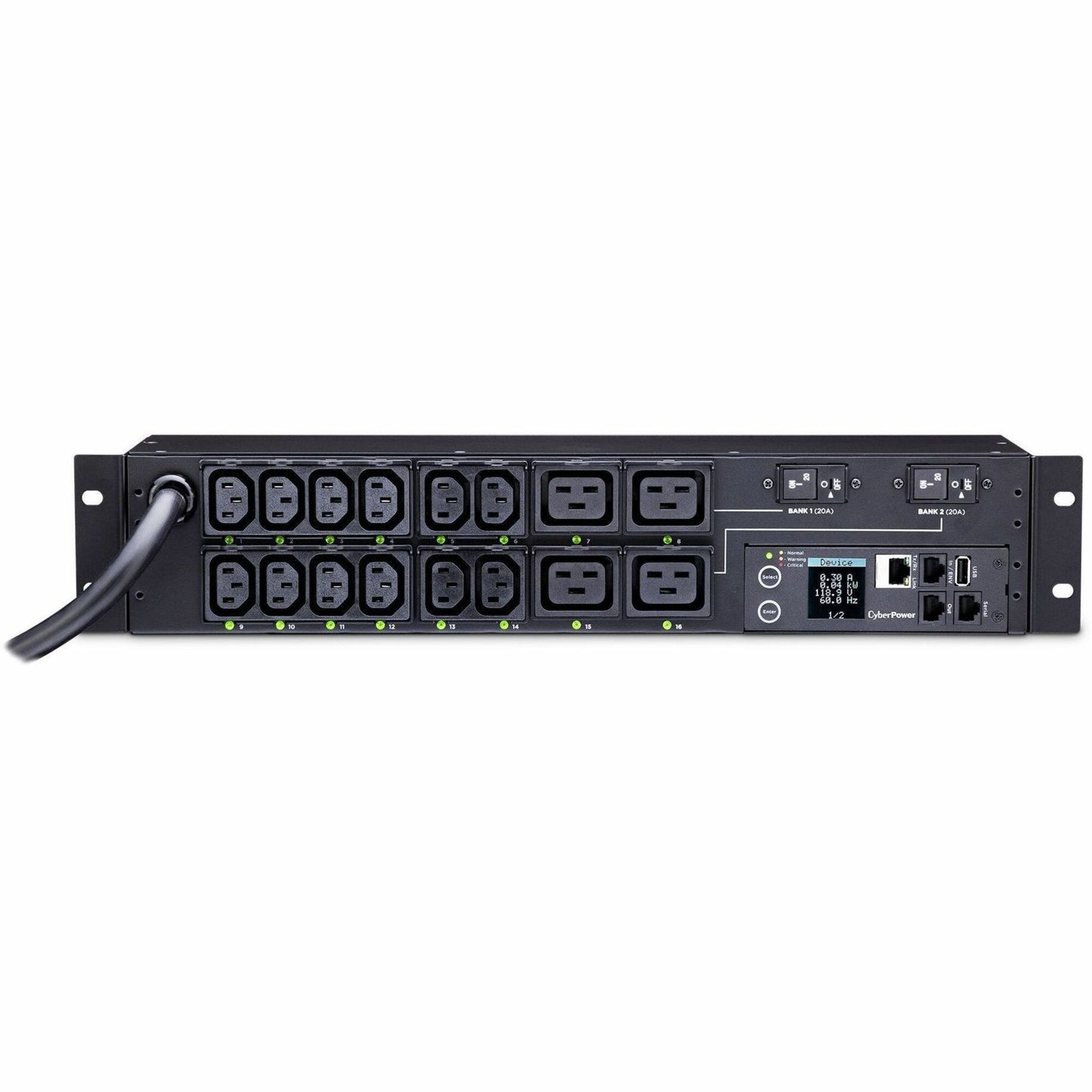 Main Image for CyberPower PDU41008 Single Phase 200 - 240 VAC 30A Switched PDU