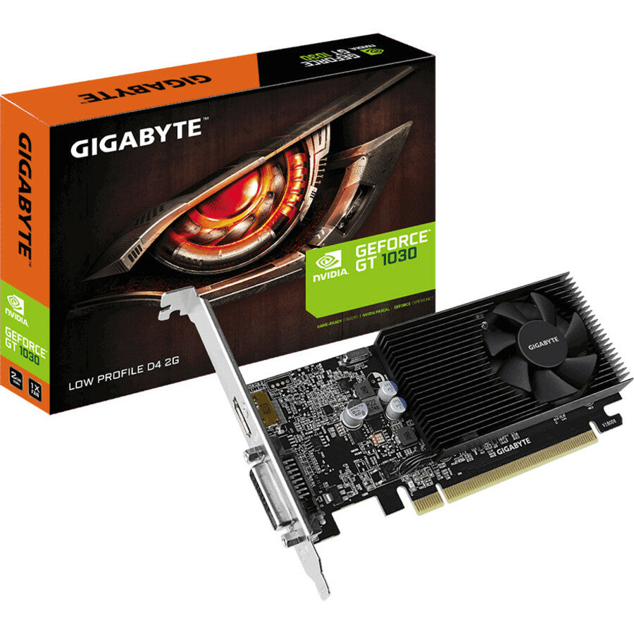 Alternate-Image1 Image for GIGABYTE NVIDIA GeForce GT 1030 Graphic Card - 2 GB DDR4 SDRAM - Low-profile