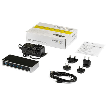 Alternate-Image4 Image for StarTech.com 7 Port USB C Hub with Fast Charge - 5x USB-A & 2x USB-C (USB 3.0 SuperSpeed 5Gbps) - USB 3.2 Gen 1 Adapter Hub - Self Powered