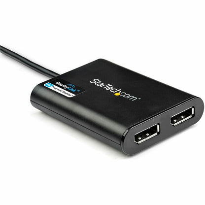 Alternate-Image1 Image for StarTech.com USB to Dual DisplayPort Adapter - 4K 60Hz - USB 3.0 5Gbps - USB Dual Monitor Adapter - Dual DisplayPort Adapter - DisplayLink Certified