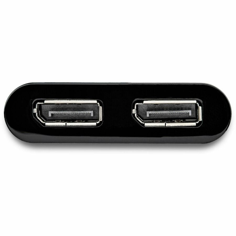 Alternate-Image3 Image for StarTech.com USB to Dual DisplayPort Adapter - 4K 60Hz - USB 3.0 5Gbps - USB Dual Monitor Adapter - Dual DisplayPort Adapter - DisplayLink Certified