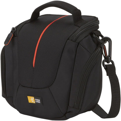 Left Image for Case Logic Compact DCB-304 Carrying Case Digital Camera, Accessories, Cord - Black