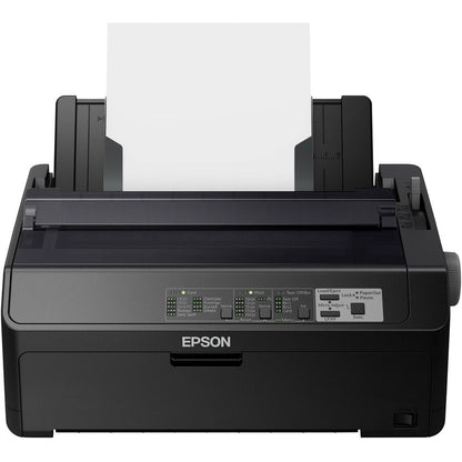 Alternate-Image3 Image for Epson LQ-590II N 24-pin Dot Matrix Printer - Monochrome - Energy Star
