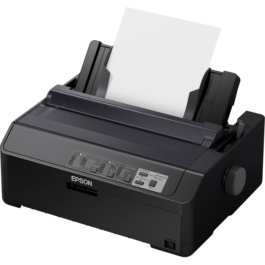 Left Image for Epson LQ-590II N 24-pin Dot Matrix Printer - Monochrome - Energy Star
