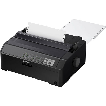 Alternate-Image1 Image for Epson LQ-590II N 24-pin Dot Matrix Printer - Monochrome - Energy Star