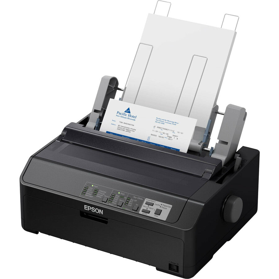 Alternate-Image4 Image for Epson LQ-590II N 24-pin Dot Matrix Printer - Monochrome - Energy Star