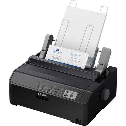 Alternate-Image4 Image for Epson LQ-590II N 24-pin Dot Matrix Printer - Monochrome - Energy Star