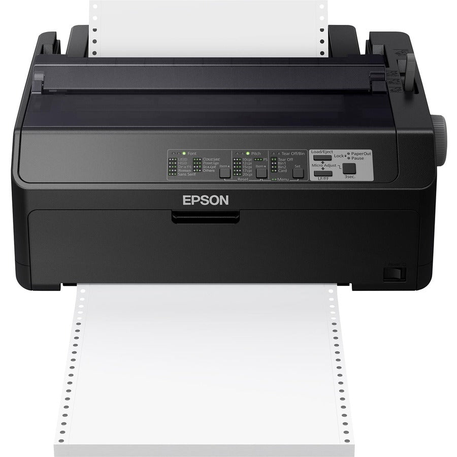 Front Image for Epson LQ-590II N 24-pin Dot Matrix Printer - Monochrome - Energy Star