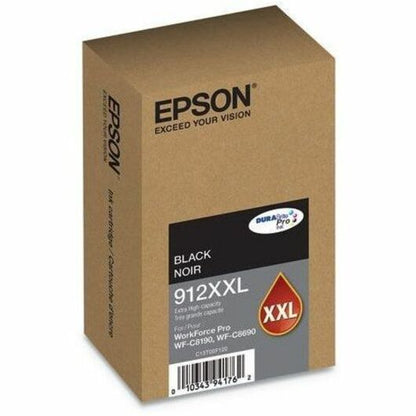 Alternate-Image1 Image for Epson DURABrite Pro 912XXL Original Extra High Yield Inkjet Ink Cartridge - Black Pack