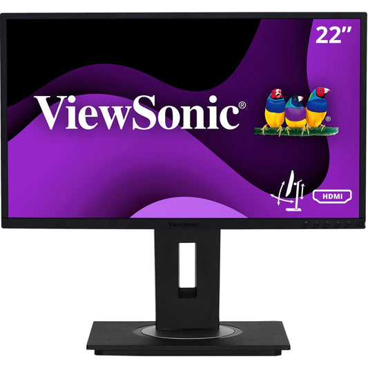 Main Image for ViewSonic VG2248 22 Inch IPS 1080p Ergonomic Monitor with HDMI DisplayPort USB and 40 Degree Tilt for Home and Office
