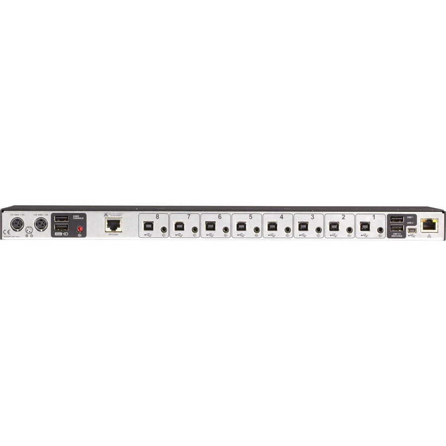Rear Image for Black Box Freedom II KM Switch - 8-Port