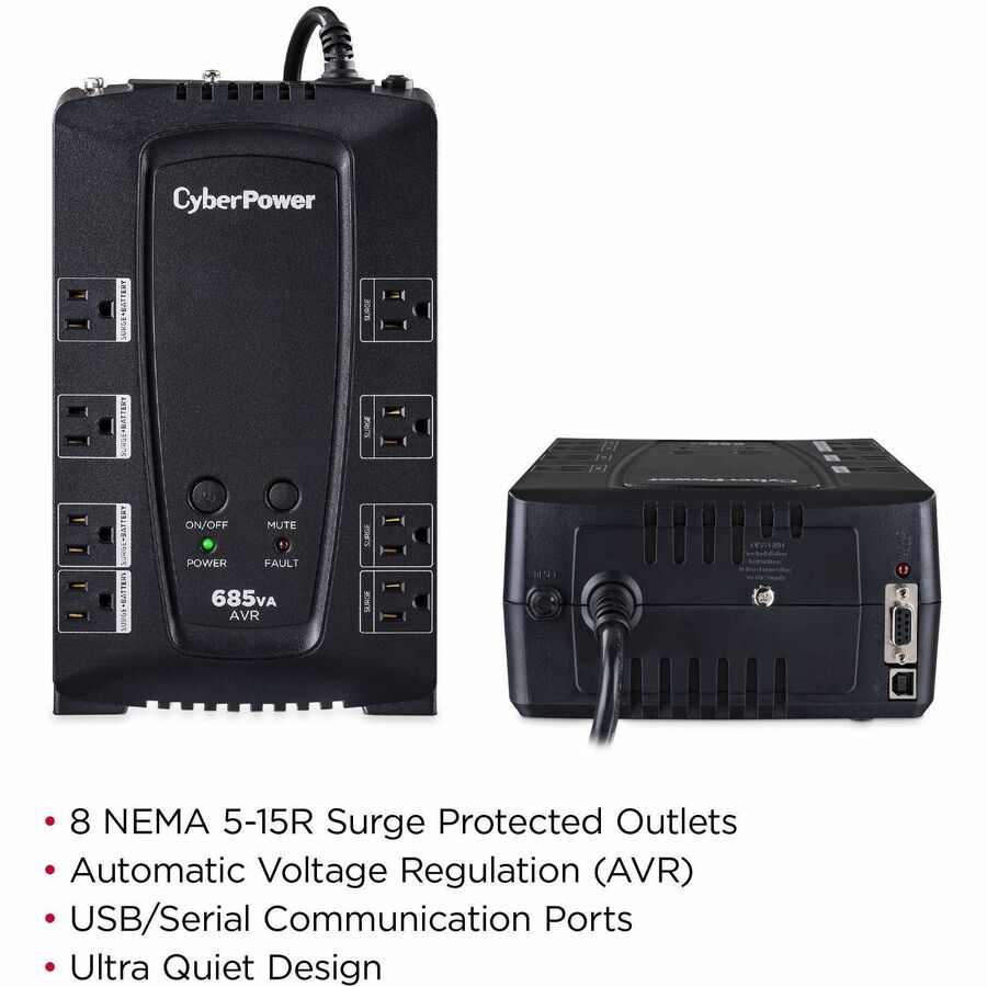 Alternate-Image1 Image for CyberPower CP685AVRG AVR UPS Systems