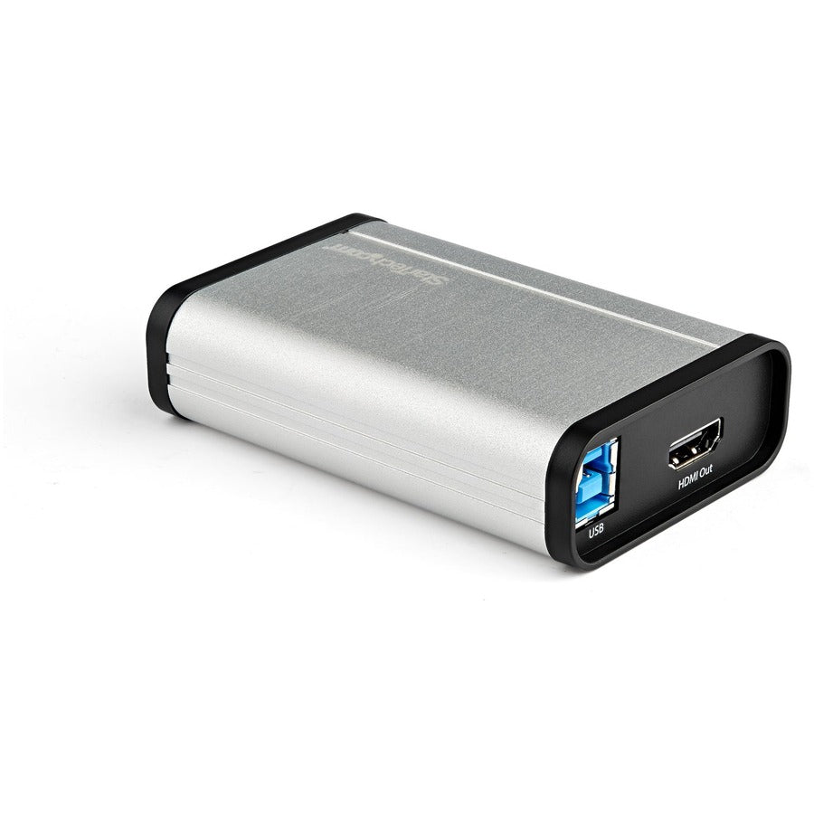 Alternate-Image1 Image for StarTech HDMI to USB C Video Capture Device UVC 1080p 60fps, External USB 3.0 HDMI Audio/Video Capture/Live Streaming/Recorder, TAA