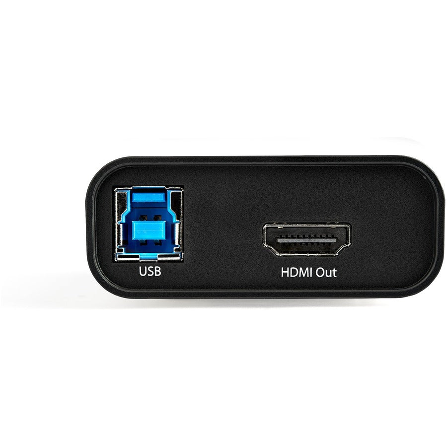 Alternate-Image2 Image for StarTech HDMI to USB C Video Capture Device UVC 1080p 60fps, External USB 3.0 HDMI Audio/Video Capture/Live Streaming/Recorder, TAA