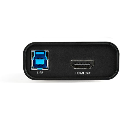 Alternate-Image2 Image for StarTech HDMI to USB C Video Capture Device UVC 1080p 60fps, External USB 3.0 HDMI Audio/Video Capture/Live Streaming/Recorder, TAA