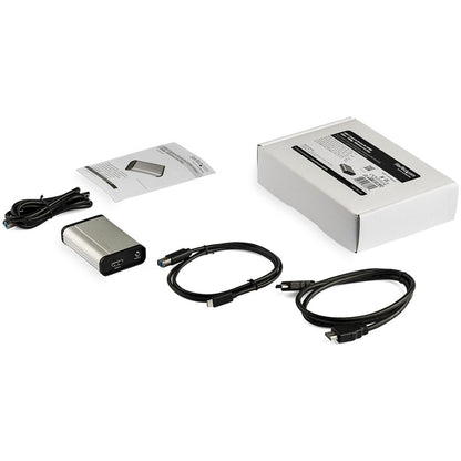 Alternate-Image5 Image for StarTech HDMI to USB C Video Capture Device UVC 1080p 60fps, External USB 3.0 HDMI Audio/Video Capture/Live Streaming/Recorder, TAA