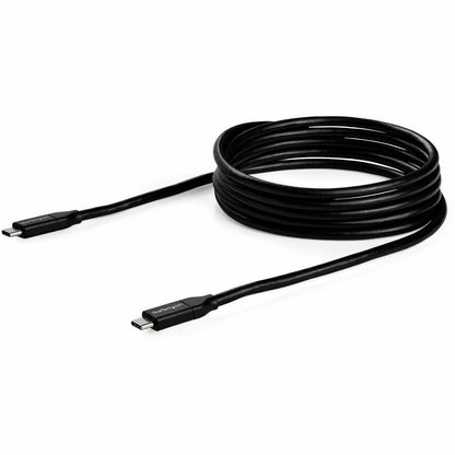 Alternate-Image3 Image for StarTech.com 2m 6 ft USB C to USB C Cable w/ 5A PD - M/M - USB 2.0 - USB-IF Certified - USB Type C Cable - USB C Charging Cable - USB C PD Cable